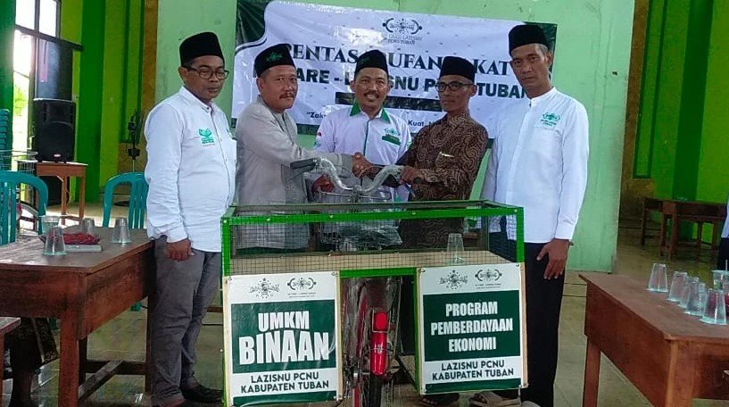 NU Care-LAZISNU Tuban Tasyarufkan Zakat Harta di Sejumlah Titik